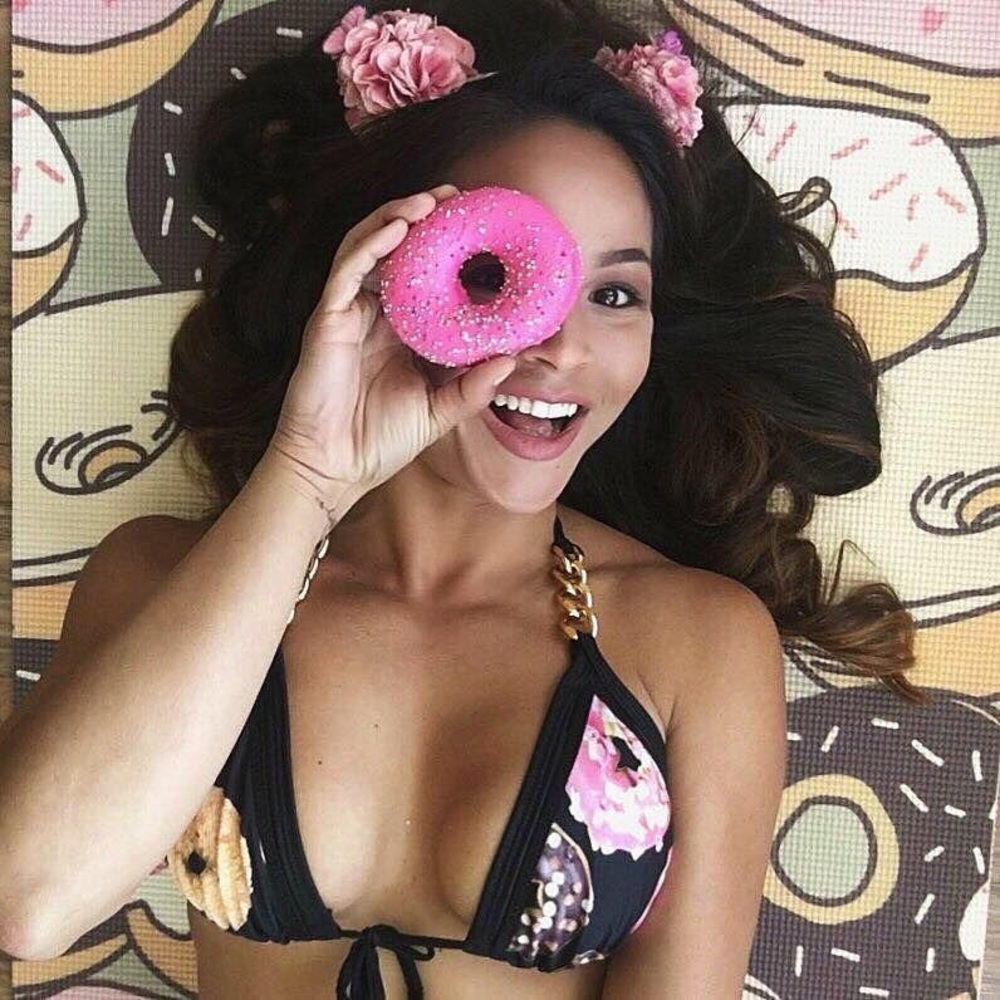 🍩 DAT MAT Donut Yoga Mat Urban Outfitters UO - Picture 7 of 8